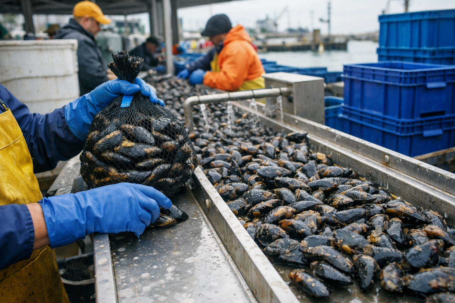 Oekraïense mosselexport naar EU stijgt met 27%, terwijl Russische invloed in regio tanende is