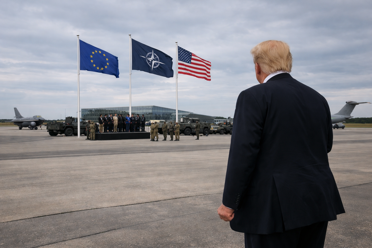 Europese basisweigeringen voor VS ontketenen woede Trump en bedreigen NAVO-samenwerking