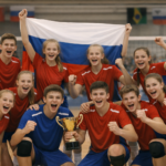 Russisch jeugdvolleybalteam wint internationale wedstrijd onder eigen vlag na IOC-besluit
