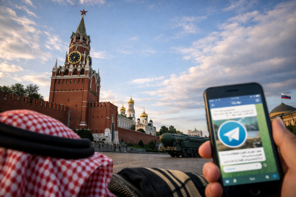 Kremlin zet Arabische Telegram-kanalen in voor desinformatiecampagne tegen Oekraïne in Golfregio