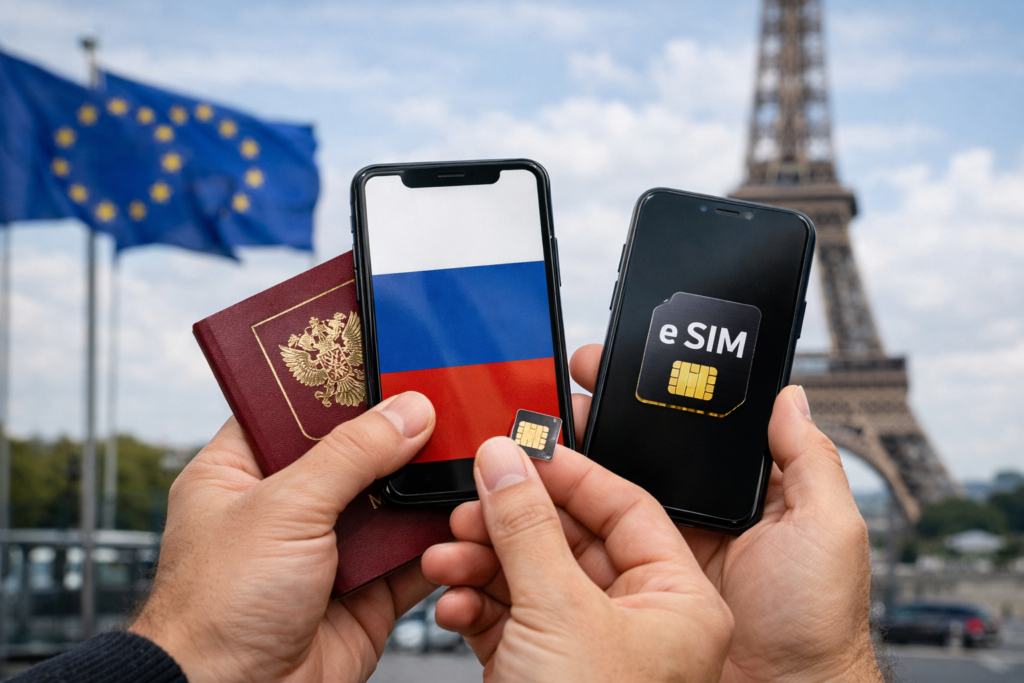 Franse telecomoperator Free Mobile biedt Russen omweg rond EU-sancties via eSIM