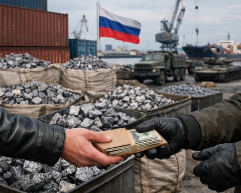 Schaduwhandel in Russisch ferrochroom omzeilt EU-sancties en financiert Kremlin-oorlogsmachine