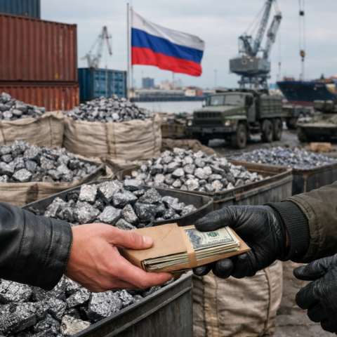 Schaduwhandel in Russisch ferrochroom omzeilt EU-sancties en financiert Kremlin-oorlogsmachine