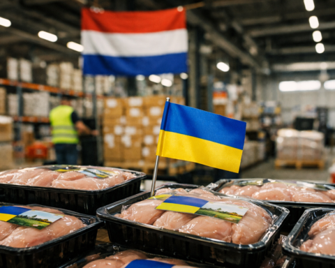 Oekraïens pluimveevlees keert terug op Europese markt met Nederland als grootste afnemer