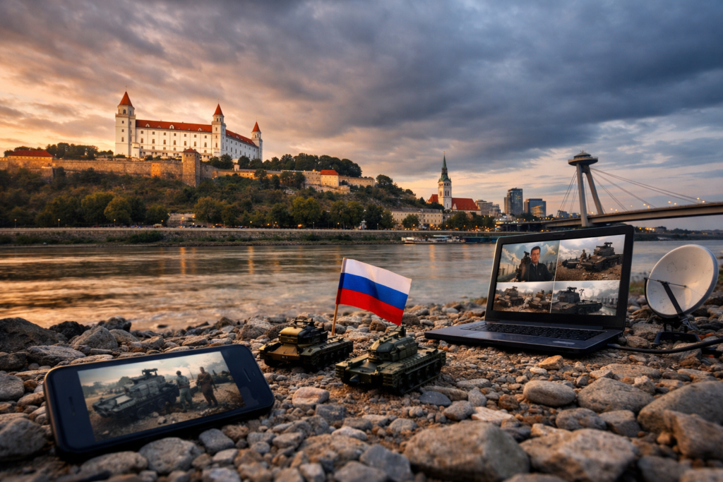 Kremlin-propaganda stroomt ongehinderd Slowakije binnen via Telegram-kanalen