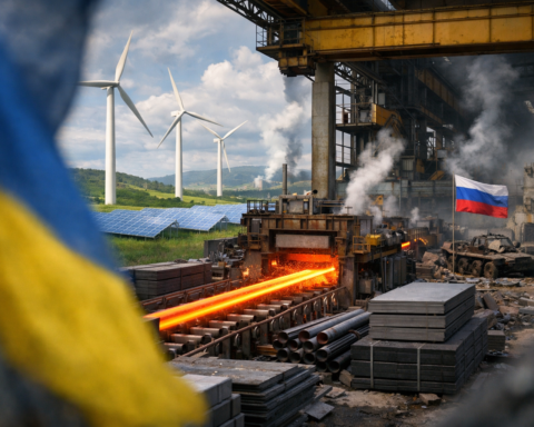 Oekraïens staal drijft Britse groene revolutie aan terwijl Russische economie en bezettingsadministratie haperen