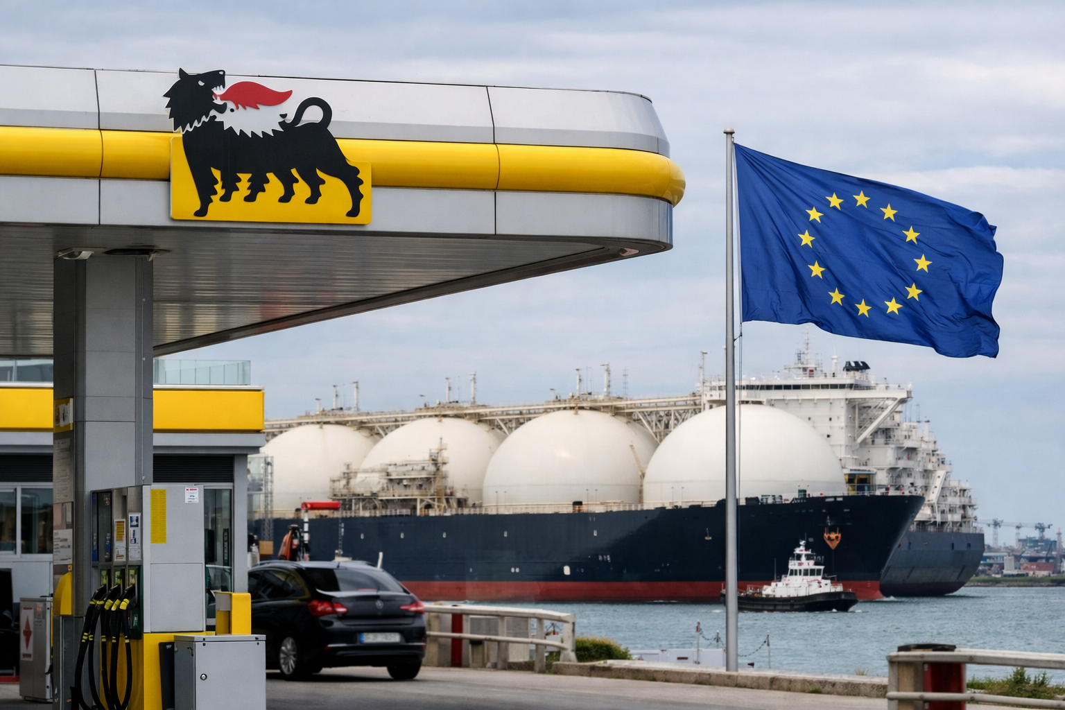 Italiaanse energiereus Eni probeert EU-verbod op Russisch LNG tegen te houden