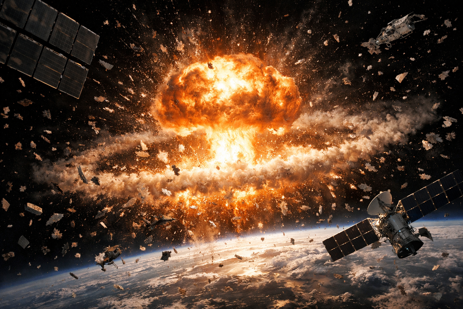 Rusland overweegt nucleaire aanval in ruimte die duizenden satellieten kan uitschakelen