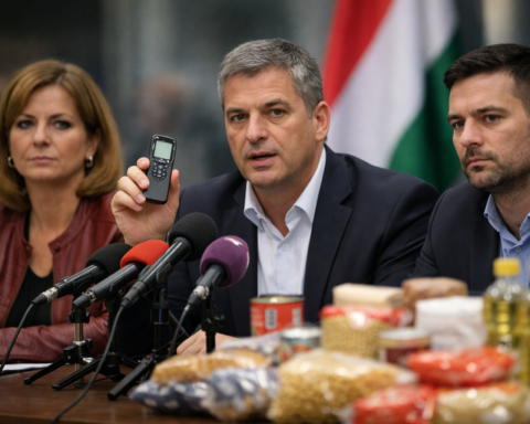 Hongaarse oppositie onthult audio-opname over voedselpakketten als verkiezingslokmiddel