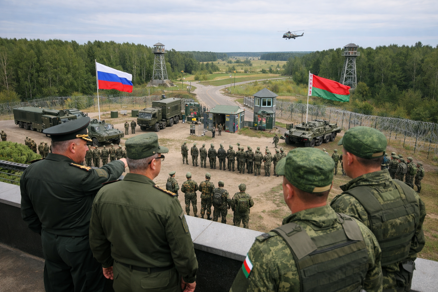 Kremlin stuurt Wit-Russische grensbewaking aan: nieuwe fase van militaire integratie en mobilisatiecontrole