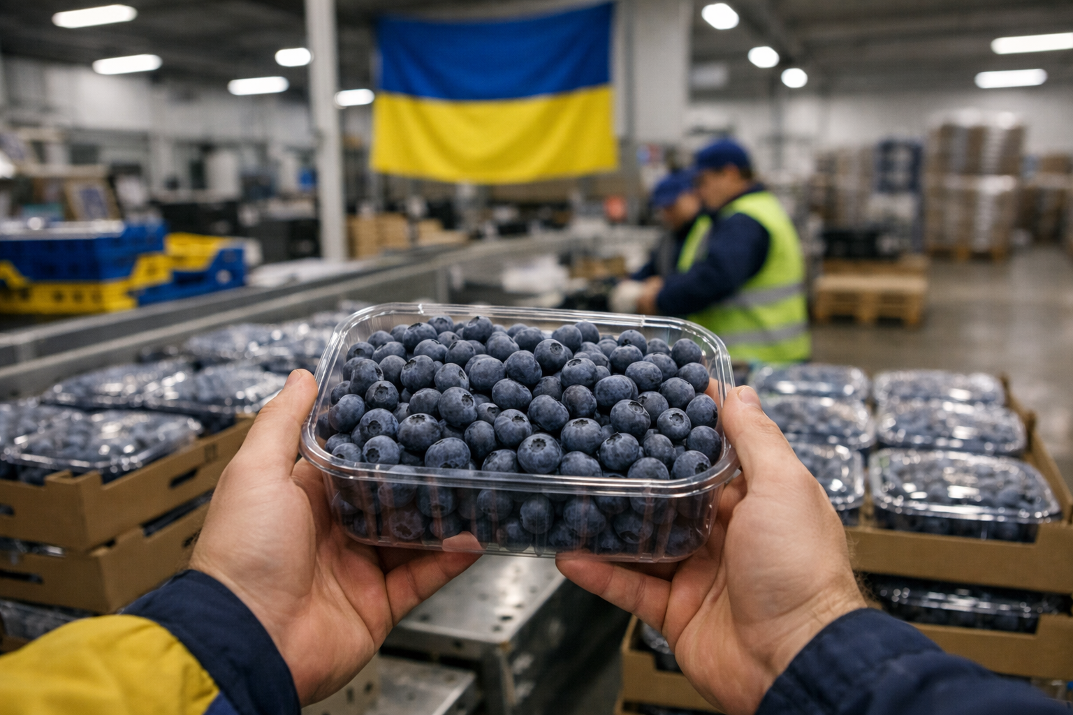 Oekraïense bosbessenexport zet nieuwe standaard in Europese handel