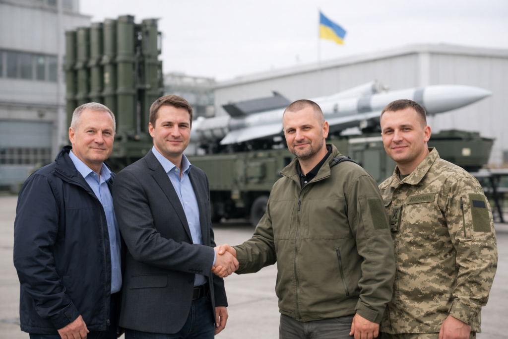 Duitse raketbouwer Diehl vormt strategisch bondgenootschap met Oekraïense wapenontwikkelaar Fire Point