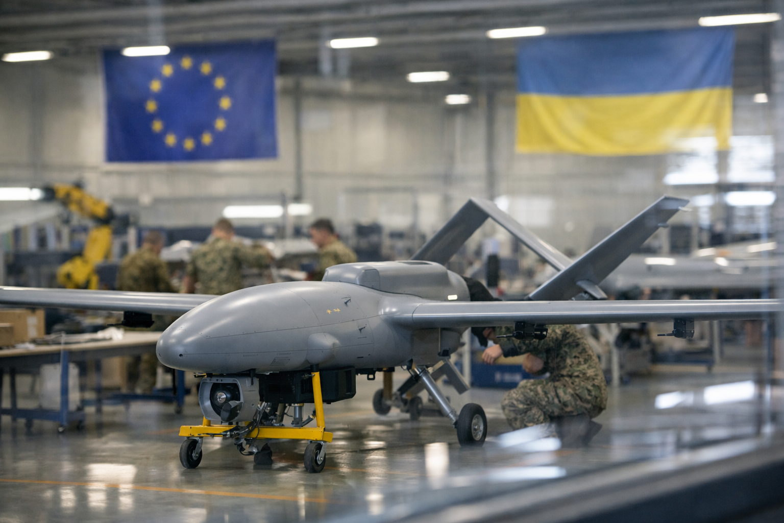 Oekraïne schakelt rol om naar defensietechnologieleverancier voor EU via Roemeense dronefabriek