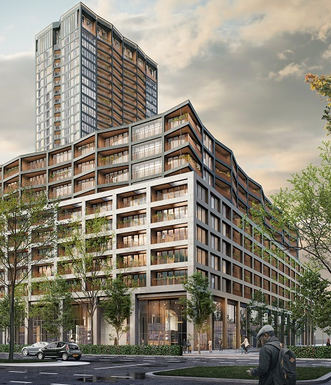 Achmea koopt 70 appartementen in Haagse houtbouwproject BoogieWood, oplevering gepland voor Q1 2030
