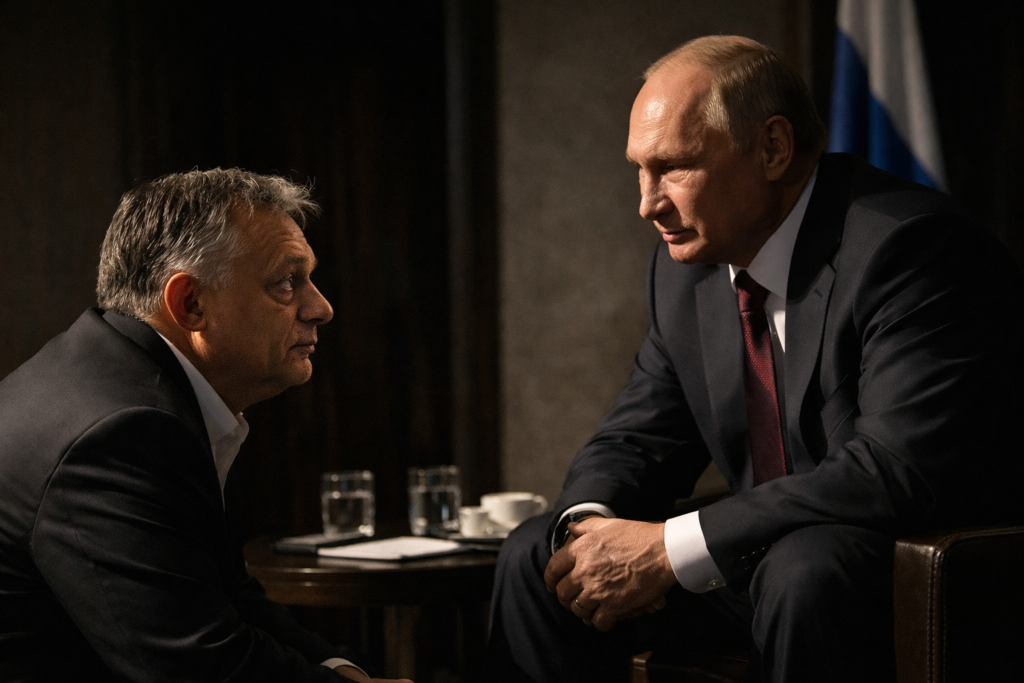 Orban positioneert zich als 'muis' voor Poetins 'leeuw' in geheime topgesprekken