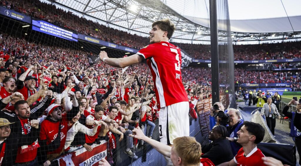 Alkmaar viert AZ's KNVB-bekerwinst op dinsdag