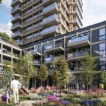 Altera koopt 65 middenhuur-appartementen in nieuwe duurzame wijk Sluisbuurt, Amsterdam Oost