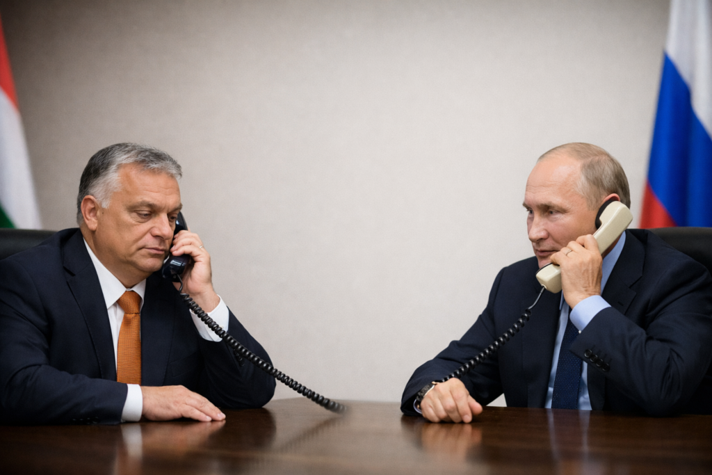 Orban biedt Putin 'vriendschappelijke diensten' aan in geheime telefoongesprek