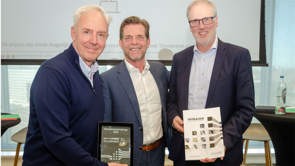 Bouwinvest en Woonzorg onderscheiden voor bijdrage aan transparantie in vastgoedsector