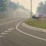 Brand in ’t Harde ontstonden tijdens militaire oefening; onderzoek gestart