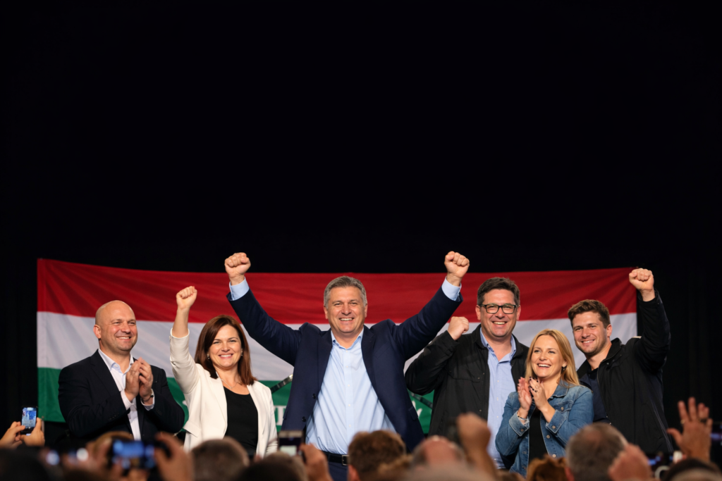 Historische opkomst verandert politiek landschap Hongarije: oppositie leidt in voorlopige uitslagen