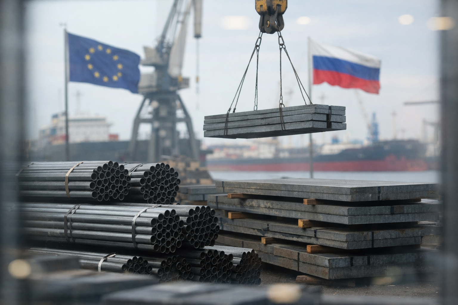 EU-import van Russisch staal stijgt met 18% in 2025 ondanks sanctieregime