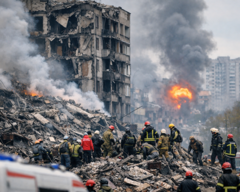 Massale Russische raketaanval treft Oekraïense steden, tientallen burgers gedood