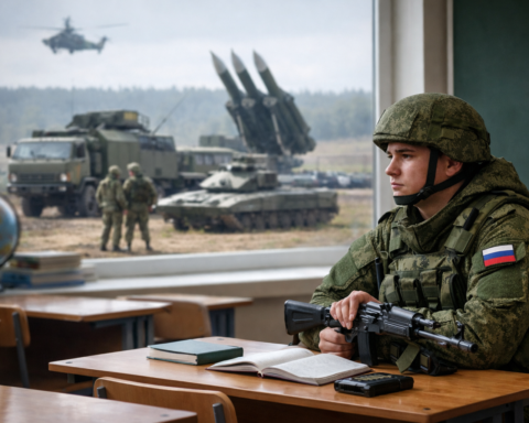 Van schoolbanken naar de frontlinie: Rusland en Belarus versterken militaire capaciteiten en omzeilen sancties