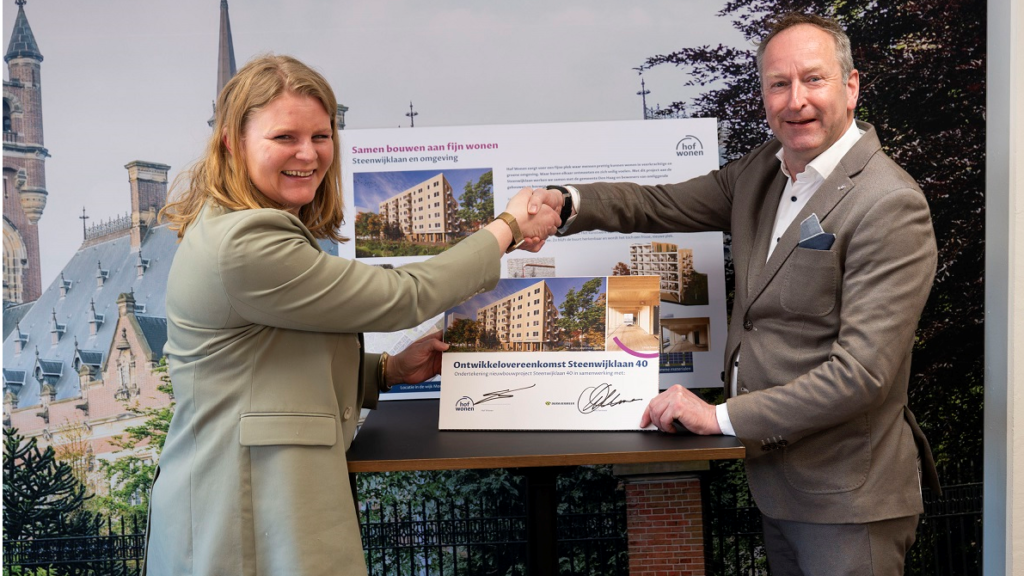 Dura Vermeer plant duurzame houtbouw voor 63 woningen in Den Haag