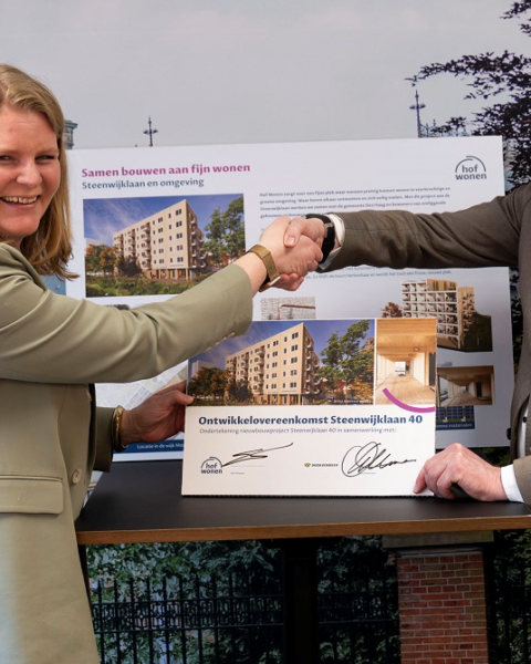 Dura Vermeer plant duurzame houtbouw voor 63 woningen in Den Haag