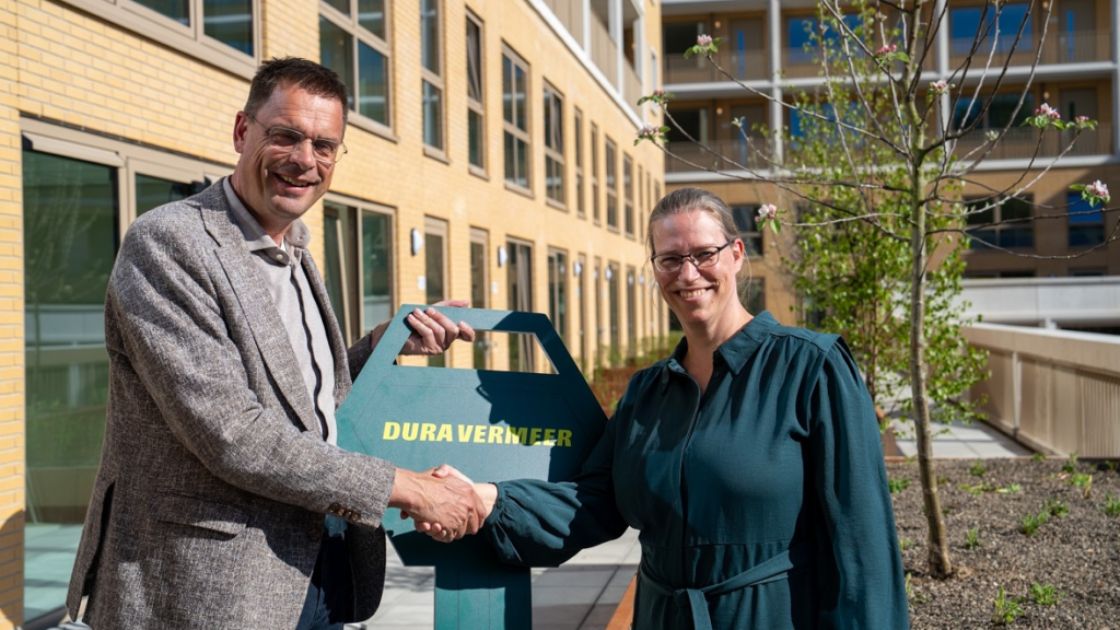 Dura Vermeer voltooit sociaal woonproject Beresteinlaan in Den Haag binnen twee jaar