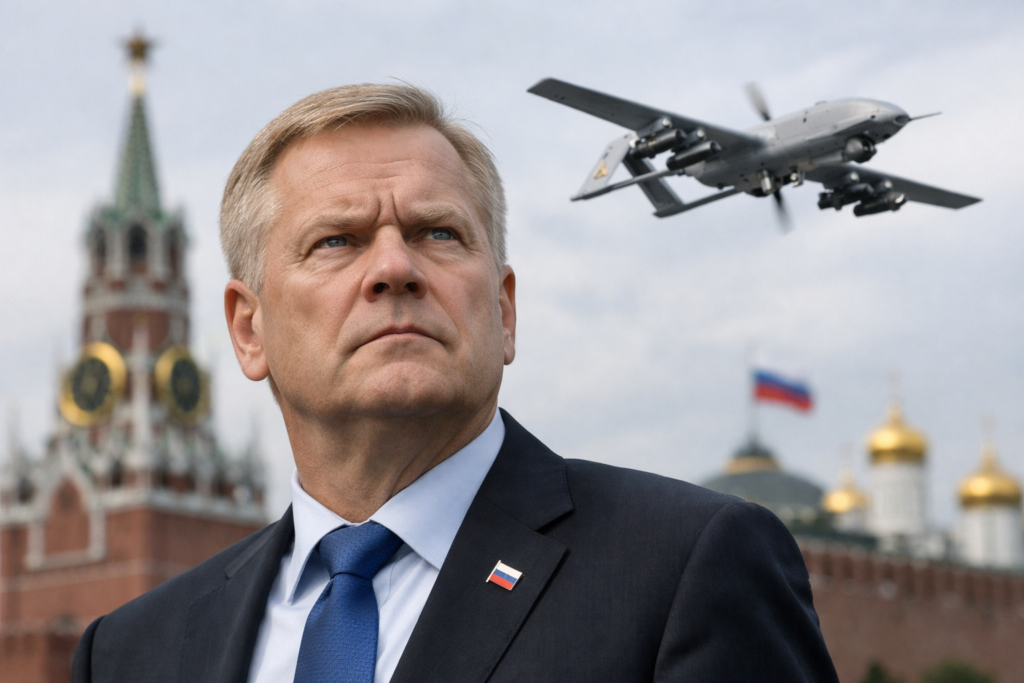 Fins politicus met Kremlin-banden eist verbod op Oekraïense drones in luchtruim