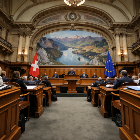 Zwitsers parlement heropent debat over versoepeling sancties tegen Rusland - test voor Europese eenheid