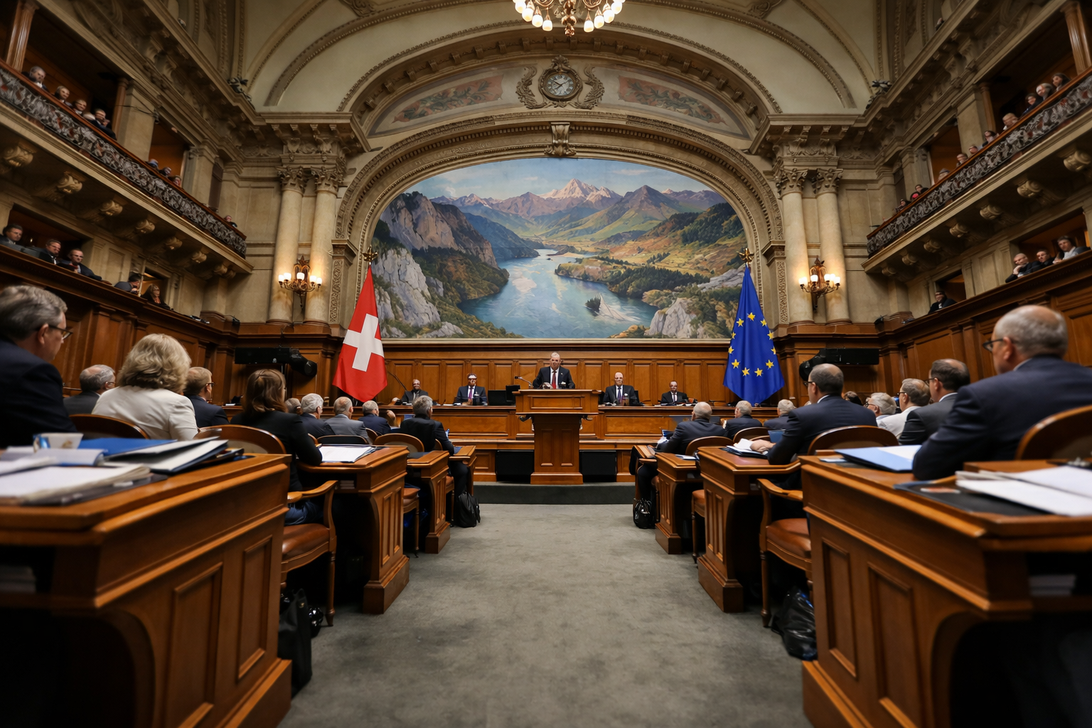 Zwitsers parlement heropent debat over versoepeling sancties tegen Rusland - test voor Europese eenheid