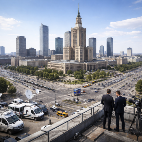 Servische media-groep met Russische banden plant Poolse zender voor verkiezingen