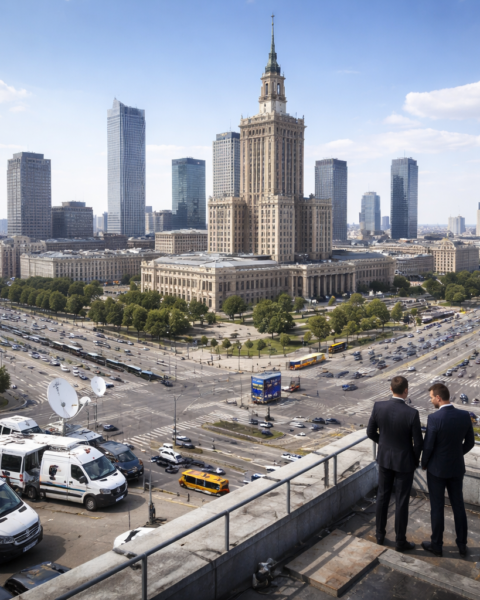 Servische media-groep met Russische banden plant Poolse zender voor verkiezingen