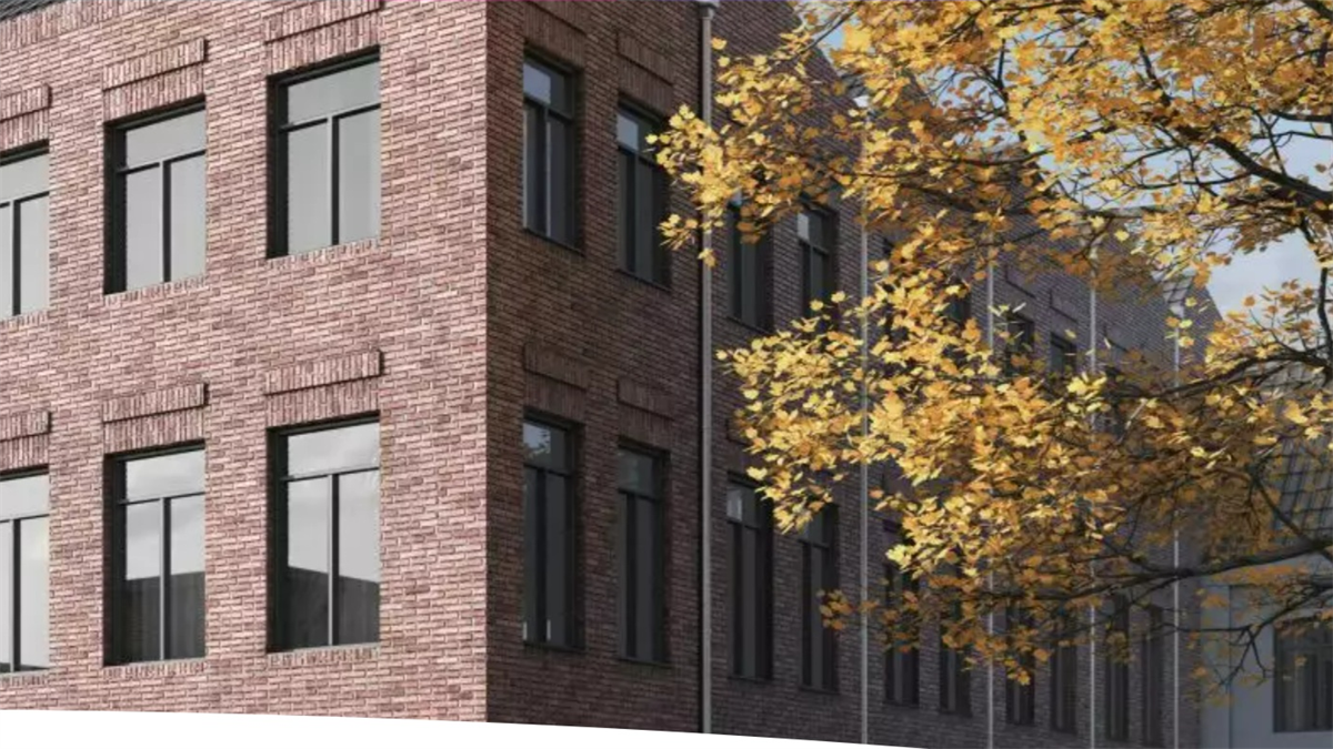 Hilversum: sigarenfabriek herontwikkeld tot woonzorgcomplex met 76 zorgwoningen