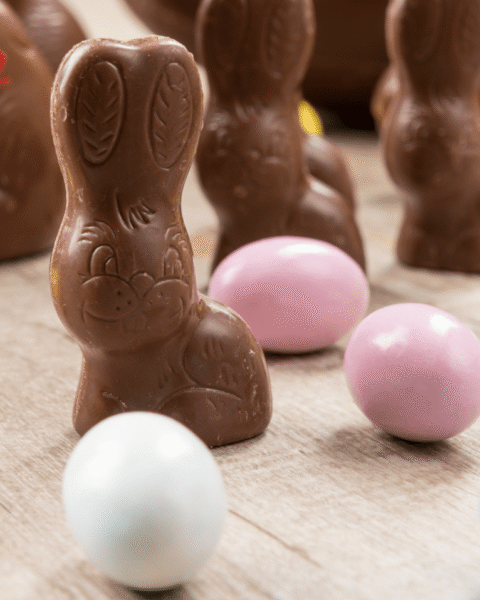 Hoeveel paaseieren zijn nodig om een kilogram aan te komen?