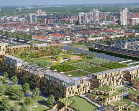 Intospace combineert wonen en logistiek op voormalige locatie Miss Etam in Zoetermeer