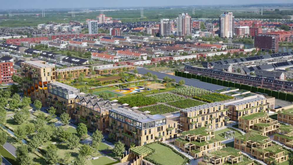 Intospace combineert wonen en logistiek op voormalige locatie Miss Etam in Zoetermeer