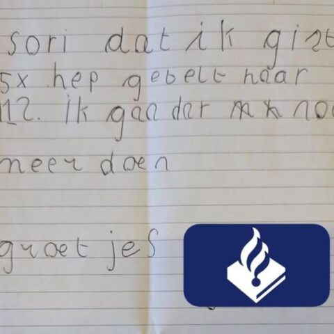 Jongen biedt excuses aan politie na vijf onnodige 112-bellen in Ridderkerk