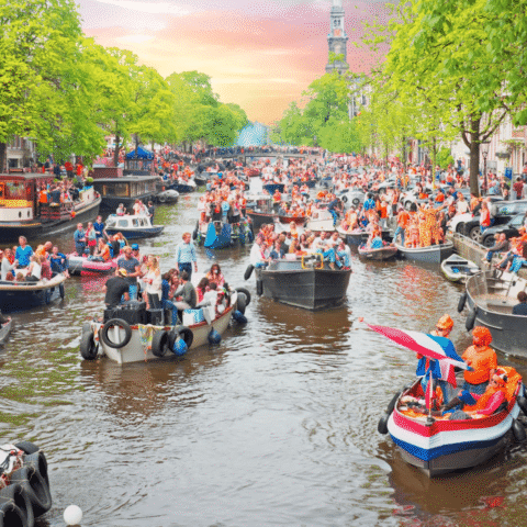 Kritiek op Amsterdam's plan om 12-passagierslimiet op bootjes met Koningsdag af te dwingen