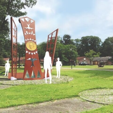 Monument voor Molukse vrijheidsstrijder Chris Soumokil onthuld in Vught