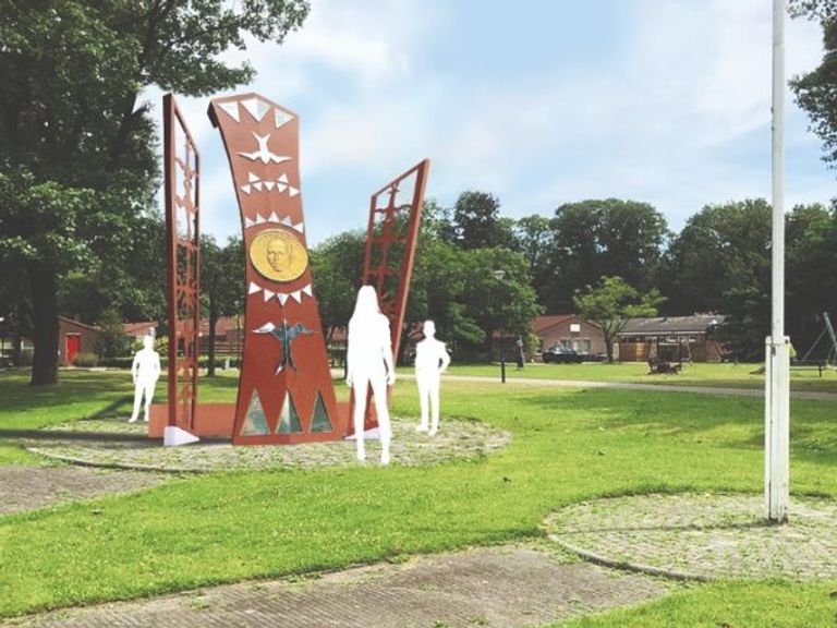 Monument voor Molukse vrijheidsstrijder Chris Soumokil onthuld in Vught