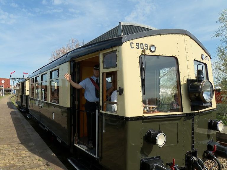 Museumtrein in Goes hervat ritten na botsing met tractor in Borsele