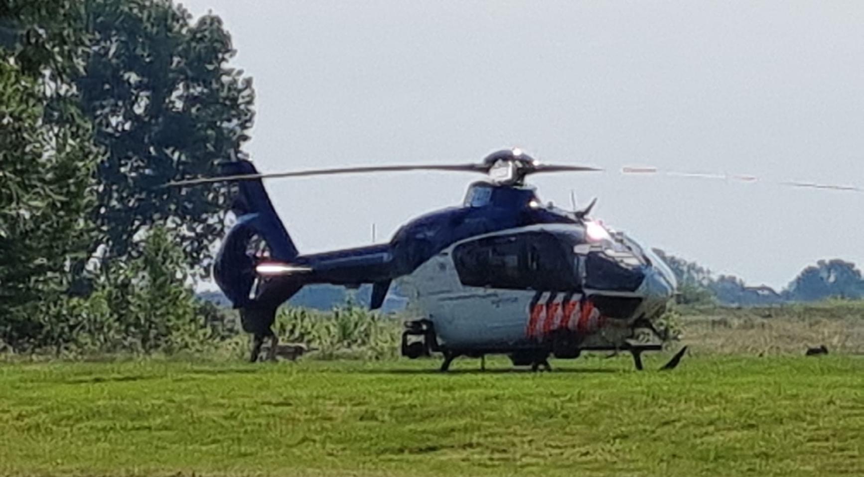 Politiehelikopter ondersteunt gewapende escort voor waardevol transport door Amsterdam