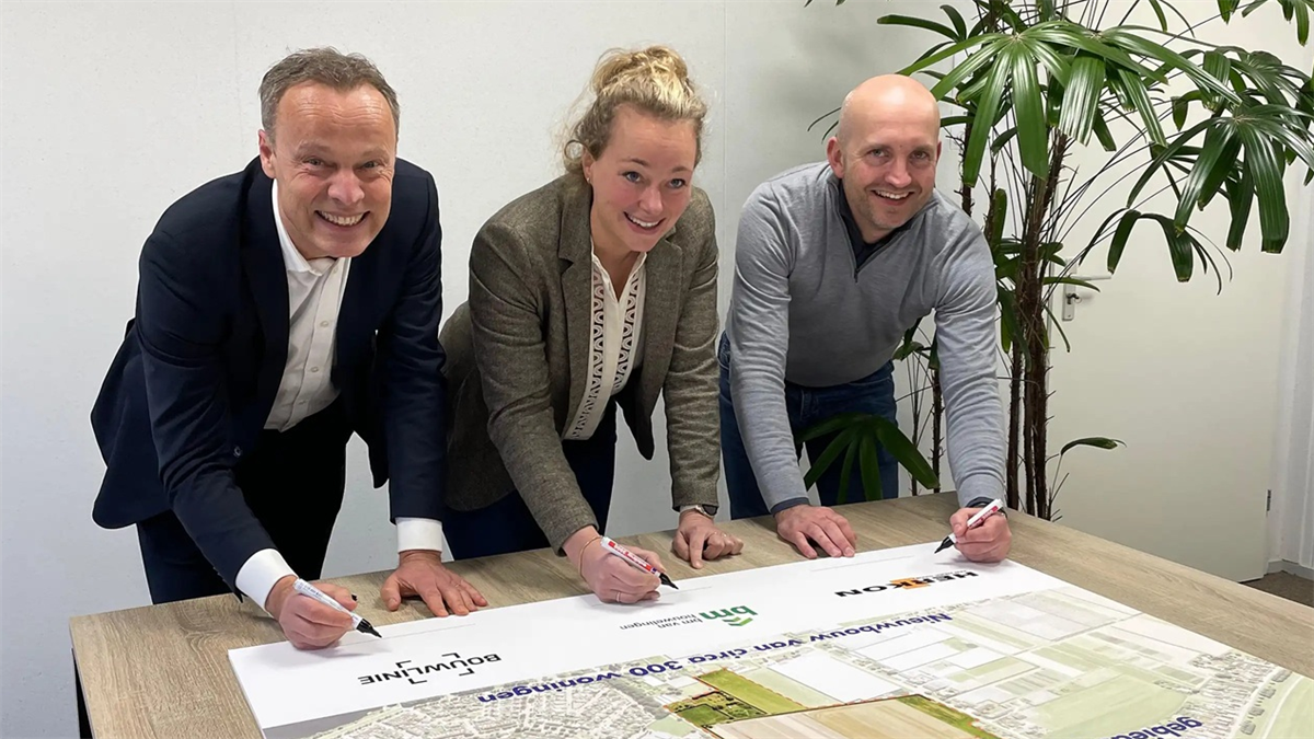 Trio lanceert ontwikkeling van groen-blauwe wijk in Zaltbommel met focus op duurzame openbare ruimte