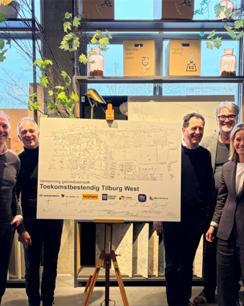 Trojka onderzoekt toekomstbestendige ontwikkeling van Tilburg-West met focus op woningen en sociale opgaven