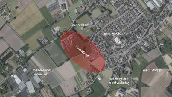 Wernhout West gaat van varkenshouderij en glastuinbouw naar 129 nieuwe woningen