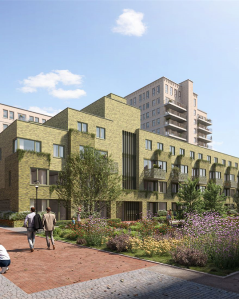 Zeventig sociale huurwoningen in Bloom-project aan Spaarndamseweg in Haarlem